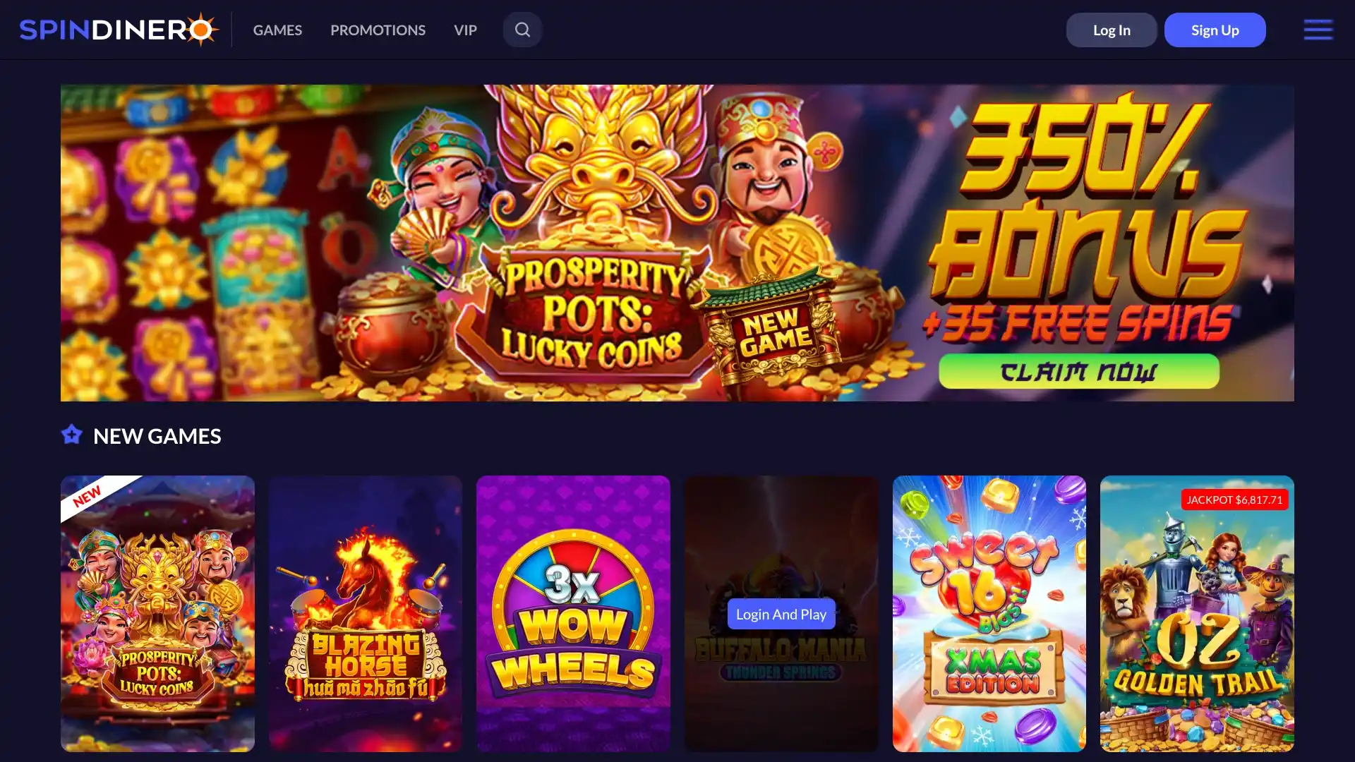 Spindinero casino review section 4